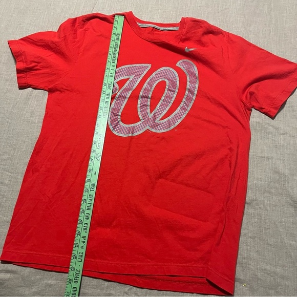 Washington Nationals Nike Red Logo Men's Tee Size XL Baseball MLB - Picture 6 of 6